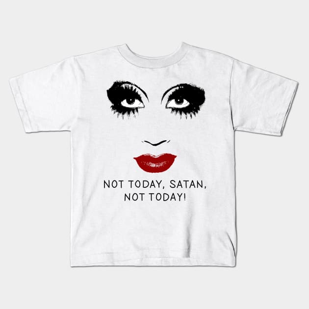 Bianca Del Rio Kids T-Shirt by valentinahramov